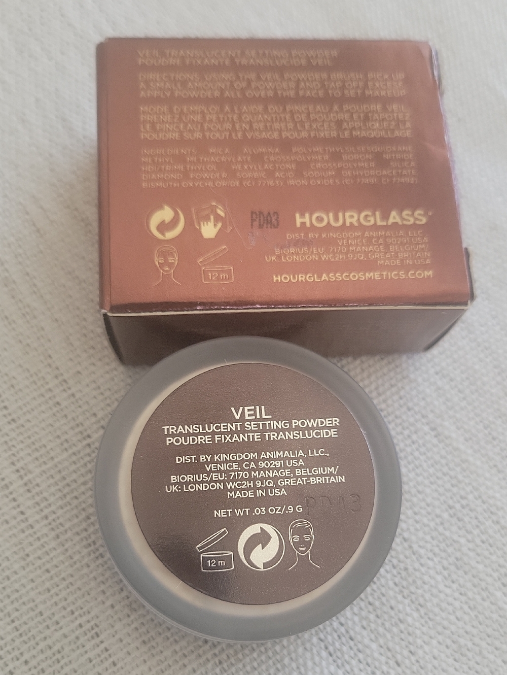 HOURGLASS Veil Translucent Setting Powder NEW in Rose Gold Box - Picture 4 of 4